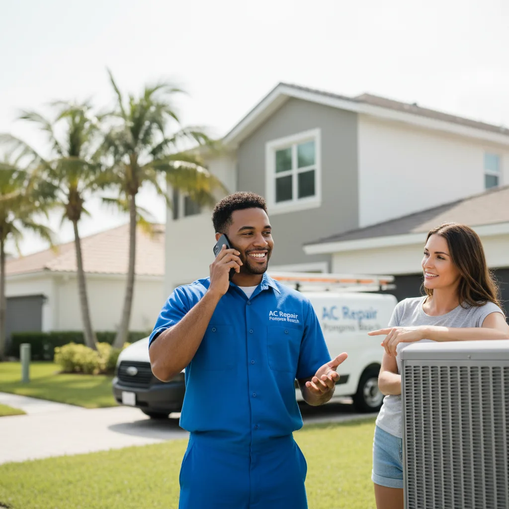 AC Repair Pompano Beach customer support in Lupton